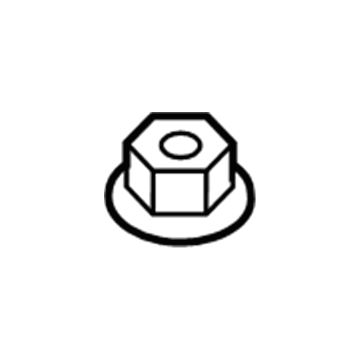 Dodge 6104709AA Bracket Nut