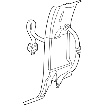 Dodge 5JY241D5AD Outer Belt Assembly