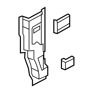 Ram 55372530AC Hinge Pillar Reinforcement