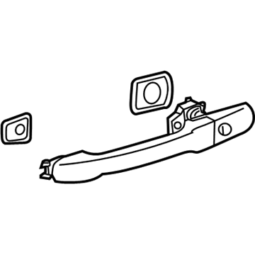 Dodge 5124094AA Handle, Outside