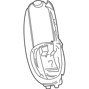 Dodge 5016283AF Console Housing