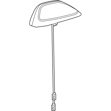 Jeep 6ZP28GW7AA Antenna