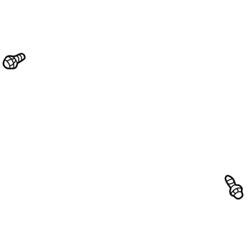 Dodge 6512780AA Mount Bracket Bolt