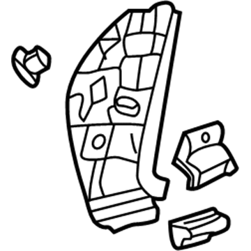 Mopar 55256968AB Cowl Side Panel, Front Passenger Side Mopar 55256968AB Cowl Side Panel, Front Passenger Side