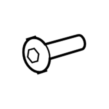 Chrysler 6511246AA Striker Screw