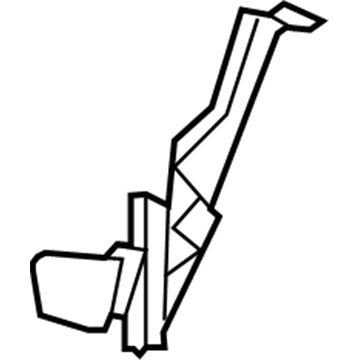 Chrysler 68104160AA Latch Support