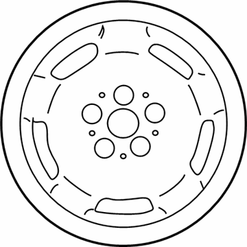 Chrysler MR619297 Wheel Cover