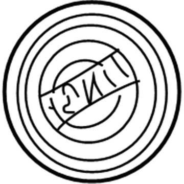 Chrysler MR455160 Center Cap