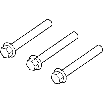 Chrysler 1140308803 Bolt-Hexagon Flange Head