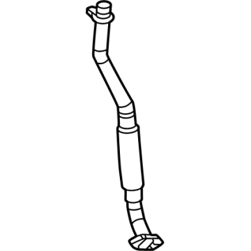 Jeep 68358350AF Oil Outlet Tube