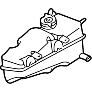 Chrysler Concorde Coolant Reservoir - 4758269AC