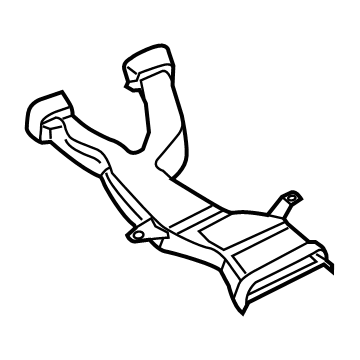 Ram 68277067AA Rear Duct