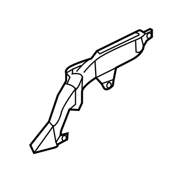 Mopar 68277056AA Floor Duct, Lower Driver Side Mopar 68277056AA Floor Duct, Lower Driver Side