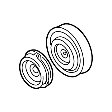 Ram 68461377AB Clutch & Pulley