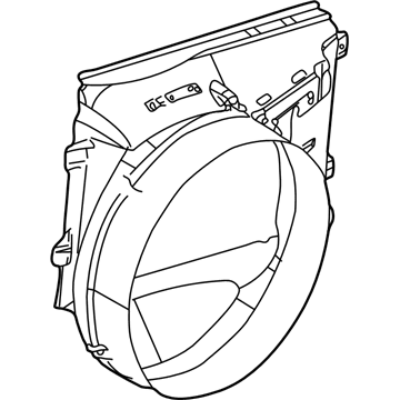 Dodge Ram 1500 Fan Shroud - 52028851AF