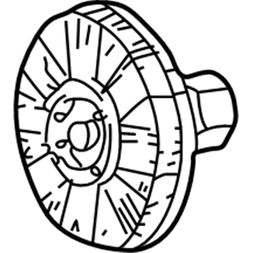 Dodge Ram 1500 Fan Clutch - 52029860AC