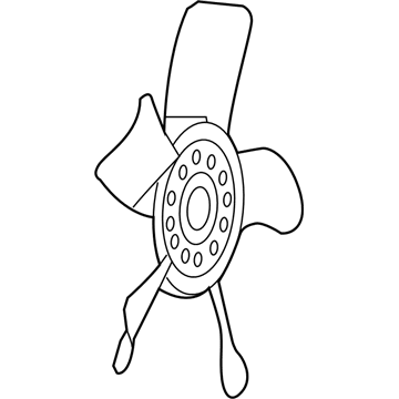 Ram 55056947AA Fan Blade