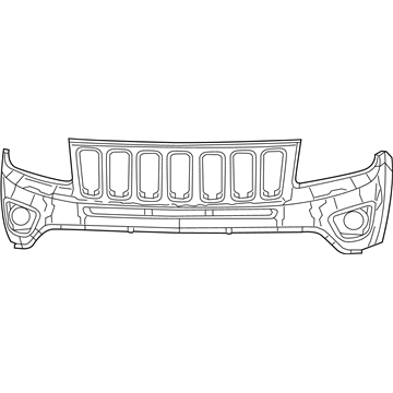 Jeep 68109861AD Bumper Cover