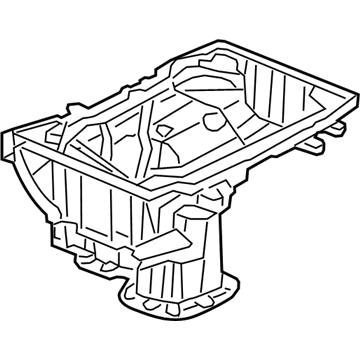 Chrysler 68051599AE Upper Oil Pan
