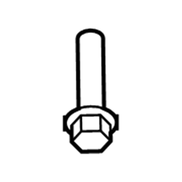 Jeep 6104462AA Tow Hook Bracket Screw