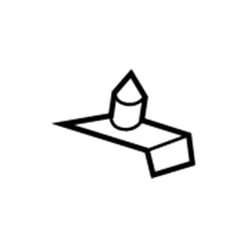 Jeep 4806226AA Bumper Cover Fastener