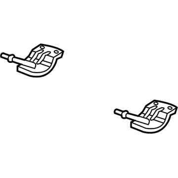 Ram 68134419AA Rear Muffler Bracket