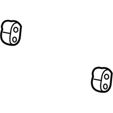 Ram 68120293AA Rear Muffler Bushing