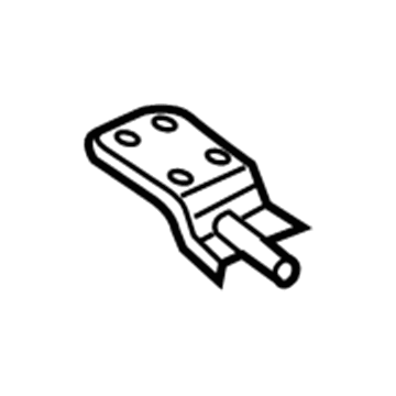 Ram 52022478AA Resonator & Pipe Bracket