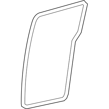 Chrysler Door Seal - 1JG10XXXAG