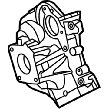 Jeep Timing Cover - 68147524AB