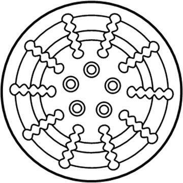 Dodge QX35PAKAB Wheel Cover