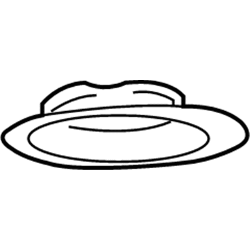 Chrysler 52113267AA Spring Insulator