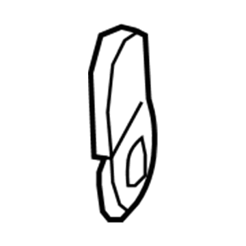 Mopar 1FK241D5AB Upper Shield, Dark Gray, Inner