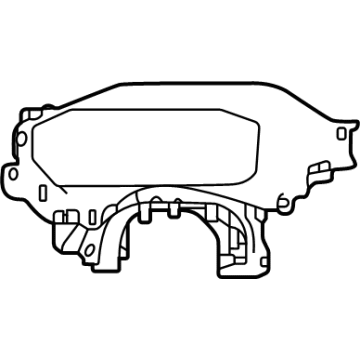 Jeep 7FE46DX9AA Cluster Bezel