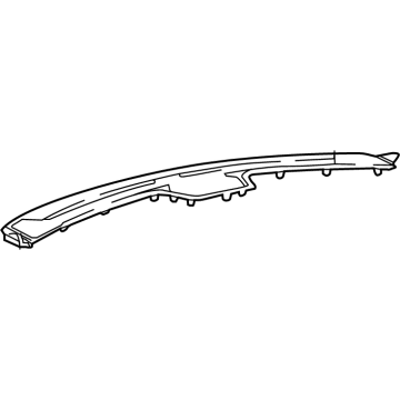 Jeep 7JQ79DX9AA Defroster Grille