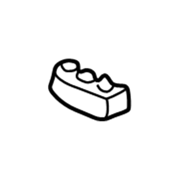 Dodge 5080638AA Coin Holder