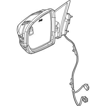 Jeep 68365136AA Mirror