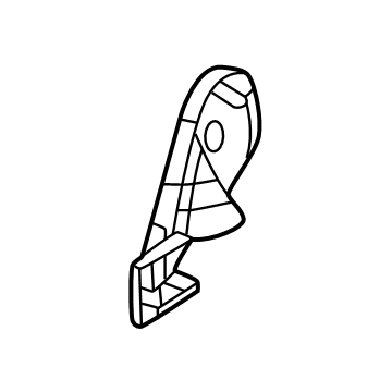 Ram 5ZG34TX7AA Hinge Cover