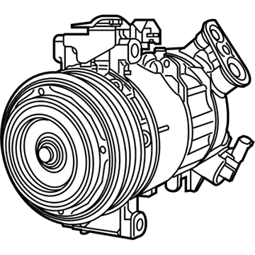 Mopar 68245074AA Compressor