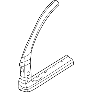 Chrysler MR535593 Hinge Pillar