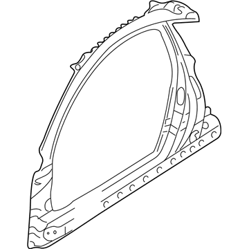 Chrysler MR535369 Pillar Reinforcement