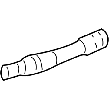 2002 Dodge Durango Transmission Oil Cooler Hose - 5015413AA