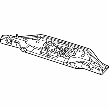 Jeep 7KJ54TX7AA Center Molding