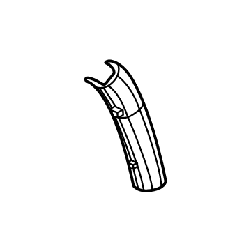 Jeep 7KM72TX7AA Rear Pillar Trim