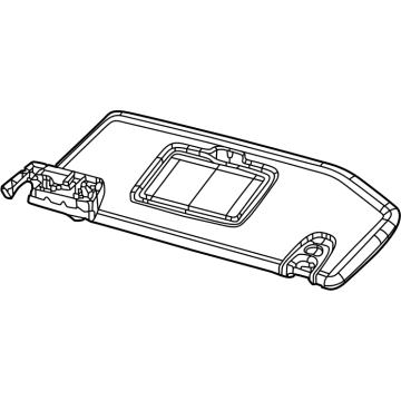 Jeep Gladiator Sun Visor - 7EB86TX7AB