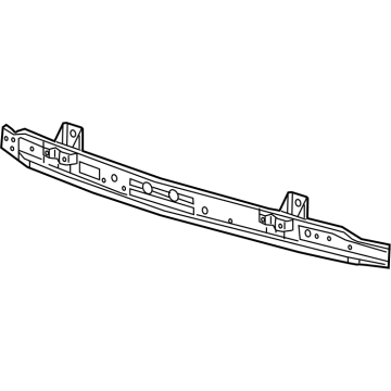 Jeep 68227140AC Impact Bar