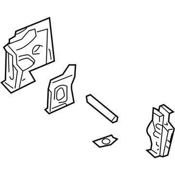 Chrysler 5096767AA Jack Support