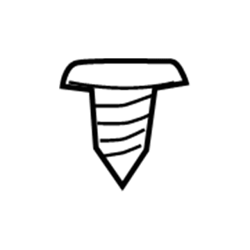 Dodge 6505411AA Lid Trim Pin