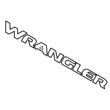 Mopar 5KC80CA1AC Decal, Silver, Front