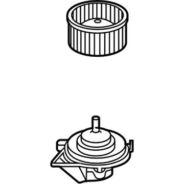 Dodge Blower Motor - 5061381AA
